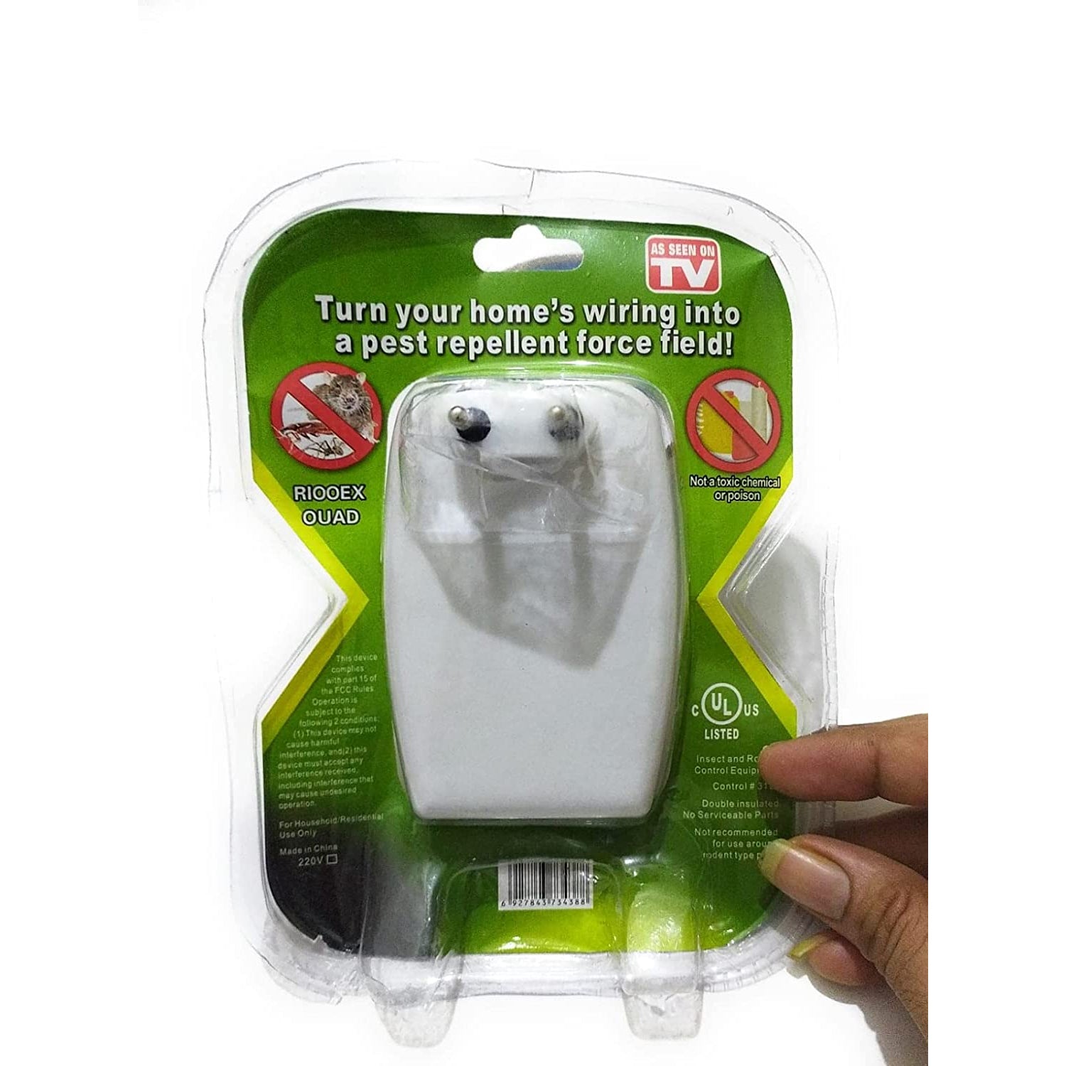 1246 Mosquito Repeller Rat Pest Repellent for Rats, Cockroach, Mosquito, Home Pest DeoDap 1246 Mosquito Repeller Rat Pest Repellent for Rats, Cockroach, Mosquito, Home Pest DeoDap